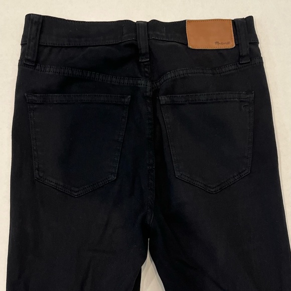 Madewell 9” High Riser Skinny Skinny Women’s Jeans Black Size 24 - Picture 5 of 16